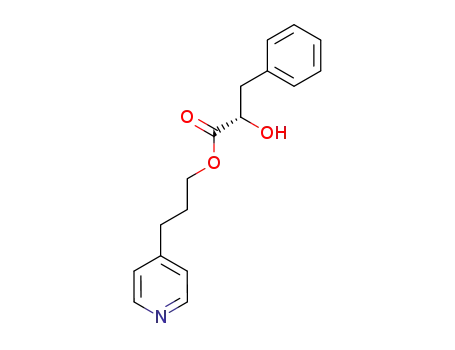 (S)-2-Hydroxy-3-phenyl-propionic acid 3-pyridin-4-yl-propyl ester