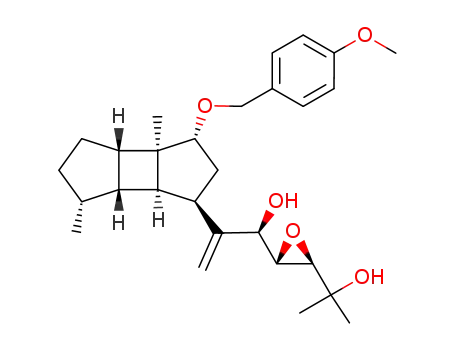 (R)-1-[(2S,3R)-3-(1-Hydroxy-1-methyl-ethyl)-oxiranyl]-2-[(1R,3R,3aR,3bS,6R,6aR,6bR)-3-(4-methoxy-benzyloxy)-3a,6-dimethyl-decahydro-cyclobutadicyclopenten-1-yl]-prop-2-en-1-ol