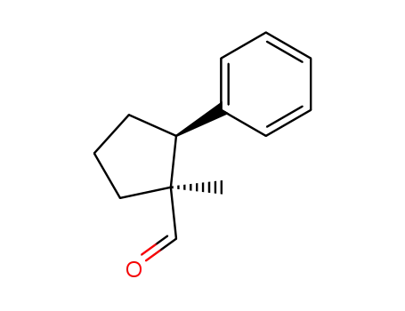 (1S,2S)-1-Methyl-2-phenyl-cyclopentanecarbaldehyde