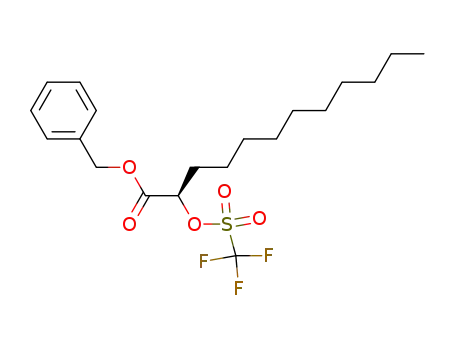 (R)-2-Trifluoromethanesulfonyloxy-dodecanoic acid benzyl ester