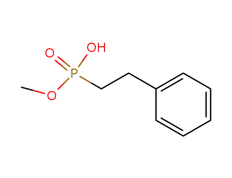 Phosphonic acid, (2-phenylethyl)-, monomethyl ester