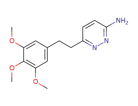 3-amino-6-(3,4,5-trimethoxyphenethyl)pyridazine
