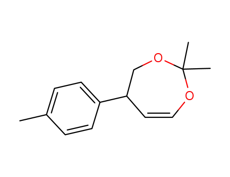 1,3-Dioxepin, 4,5-dihydro-2,2-dimethyl-5-(4-methylphenyl)-