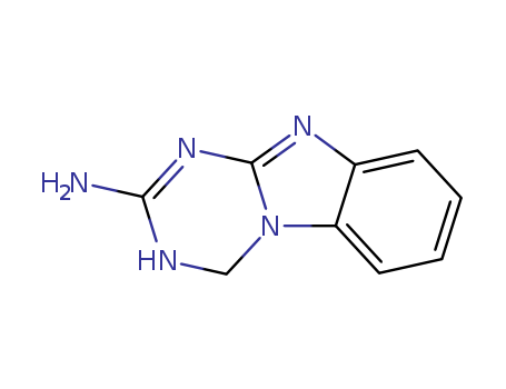 1,3,5-Triazino[1,2-a]benzimidazol-2-amine,1,4-dihydro-(9CI)