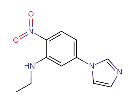 N-ethyl-5-(1H-imidazol-1-yl)-2-nitroaniline