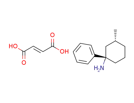 (1S,3R)-3-Methyl-1-phenyl-cyclohexylamine; compound with (E)-but-2-enedioic acid