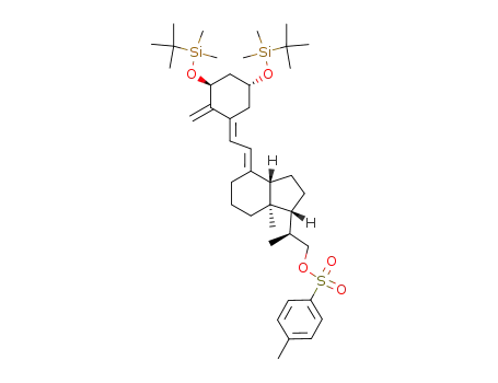(S)-2-[(1R,3aS,7aR,E)-4-((E)-2-{(3S,5R)-3,5-bis[(tert-butyldimethylsilyl)oxy]-2-methylenecyclohexylidene}ethylidene)-7a-methyloctahydro-1H-inden-1-yl]propyl 4-methylbenzenesulfonate