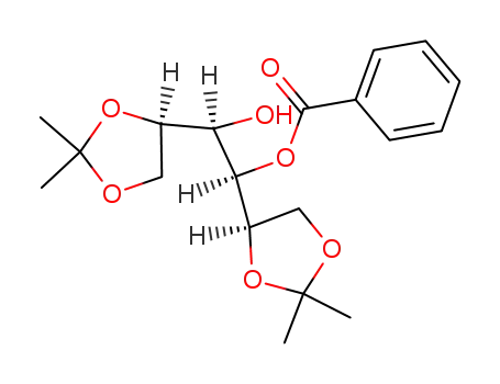 Mono-O-benzoyl-1,2;5,6-bis-O-isopropyliden-D-talit