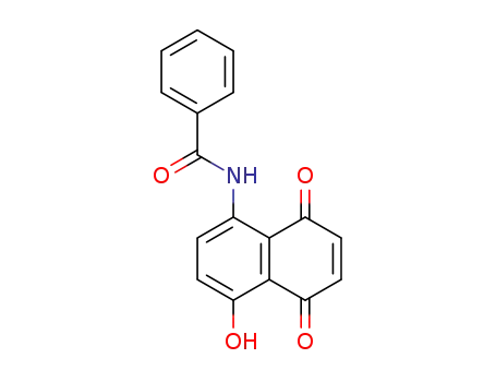 Benzamide, N-(5,8-dihydro-4-hydroxy-5,8-dioxo-1-naphthalenyl)-
