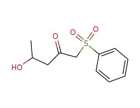 1-phenylsulfonyl-4-hydroxy-pentan-2-one