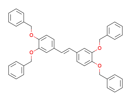 (E)-1-<3,4-bis(benzyloxy)phenyl>-2-<3,4-bis(benzyloxy)phenyl>ethene