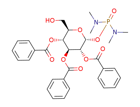 2,3,4-tri-O-benzoyl-α-D-glucopyranosyl tetramethylphosphoroamidate