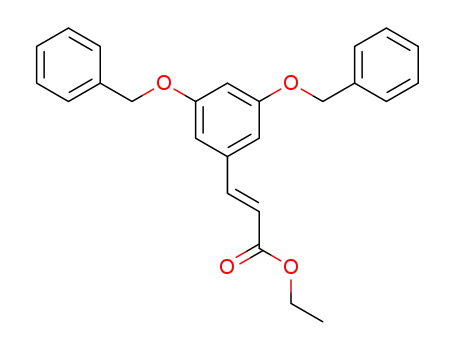 (E)-3-(3,5-Bis-benzyloxy-phenyl)-acrylic acid ethyl ester