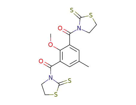 [2-Methoxy-5-methyl-3-(2-thioxo-thiazolidine-3-carbonyl)-phenyl]-(2-thioxo-thiazolidin-3-yl)-methanone
