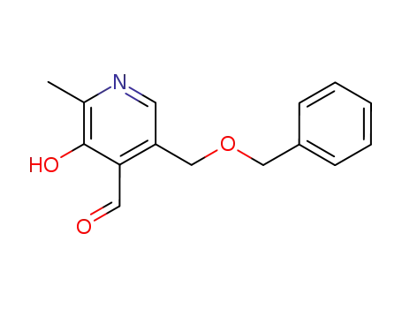 4-Pyridinecarboxaldehyde,
3-hydroxy-2-methyl-5-[(phenylmethoxy)methyl]-