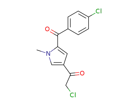 2-chloro-1-[5-(4-chlorobenzoyl)-1-methyl-1-H-pyrrol-3-yl]-ethanone