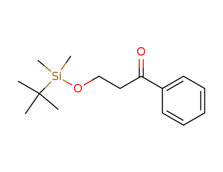 3-(t-butyldimethylsilanyloxy)-1-phenylpropan-1-on