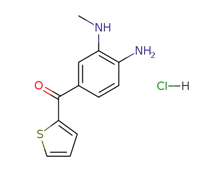 (4-Amino-3-methylamino-phenyl)-thiophen-2-yl-methanone; hydrochloride