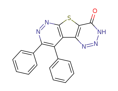 8,9-diphenylpyridazino[4',3':4,5]thieno[3,2-d]-1,2,3-triazin-4(3H)-one