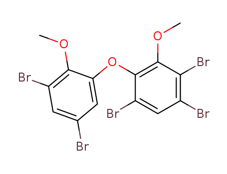 2-(3',5'-dibromo-2'-methoxyphenoxy)-3,5,6-tribromoanisole