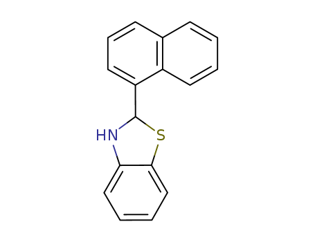 Benzothiazole,2,3-dihydro-2-(1-naphthalenyl)- cas  56048-67-0