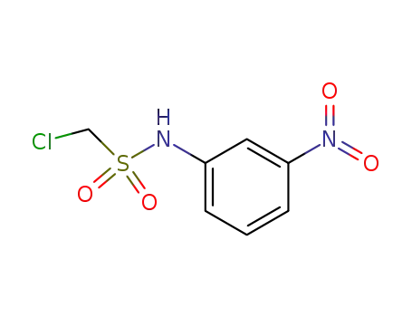 Molecular Structure of 143032-33-1 (Methanesulfonamide, 1-chloro-N-(3-nitrophenyl)-)