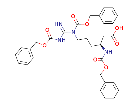 Molecular Structure of 198415-97-3 (2-Oxa-4,6,11-triazadodecan-12-oic acid,
10-(carboxymethyl)-5-imino-3-oxo-1-phenyl-6-[(phenylmethoxy)carbonyl
]-, 12-(phenylmethyl) ester, (10S)-)