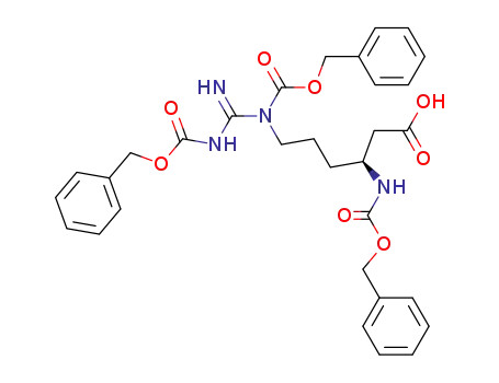 Molecular Structure of 198415-97-3 (2-Oxa-4,6,11-triazadodecan-12-oic acid,
10-(carboxymethyl)-5-imino-3-oxo-1-phenyl-6-[(phenylmethoxy)carbonyl
]-, 12-(phenylmethyl) ester, (10S)-)