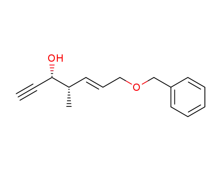 (3R,4S)-(E)-7-benzyloxy-4-methylhept-5-en-1-yn-3-ol