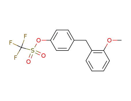 Methanesulfonic acid, trifluoro-, 4-[(2-methoxyphenyl)methyl]phenyl
ester