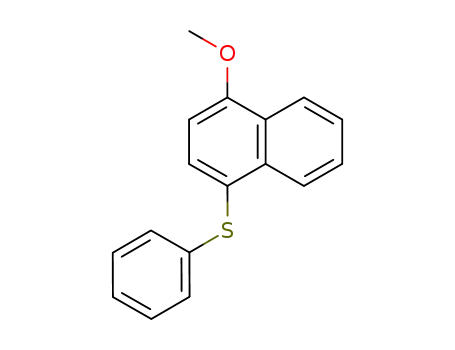(1-methoxynaphthalen-4-yl)(phenyl)sulfane