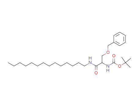 N-Boc-O-benzyl-D,L-serine tetradecylamide