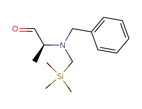 (S)-2-(Benzyl-trimethylsilanylmethyl-amino)-propionaldehyde