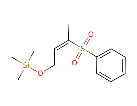 ((Z)-3-Benzenesulfonyl-but-2-enyloxy)-trimethyl-silane