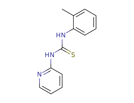 Thiourea,N-(2-methylphenyl)-N'-2-pyridinyl- cas  21487-27-4