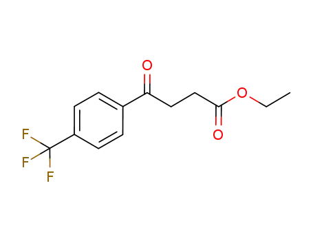 Molecular Structure of 155722-95-5 (ETHYL 4-OXO-4-(4-TRIFLUOROMETHYLPHENYL)BUTYRATE)