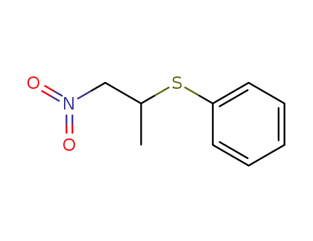 Benzene, [(1-methyl-2-nitroethyl)thio]-