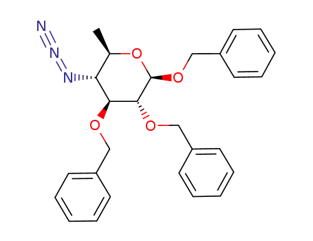 benzyl 4-azido-2,3-di-O-benzyl-4,6-dideoxy-β-D-glucoside