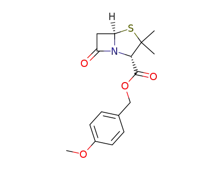 Molecular Structure of 122692-67-5 (para-methoxybenzyl penicillinate)