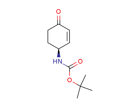 Carbamic acid, (4-oxo-2-cyclohexen-1-yl)-, 1,1-dimethylethyl ester, (S)- (9CI)