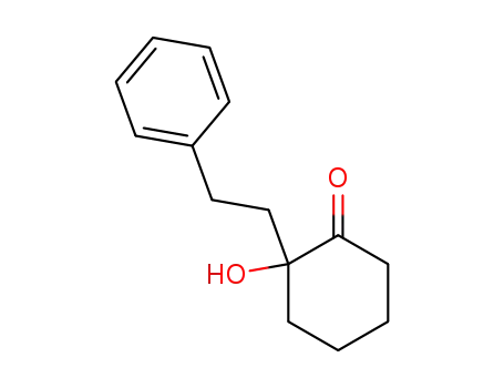 Cyclohexanone, 2-hydroxy-2-(2-phenylethyl)-