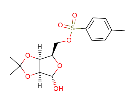 Toluene-4-sulfonic acid (3aS,4R,6S,6aS)-6-hydroxy-2,2-dimethyl-tetrahydro-furo[3,4-d][1,3]dioxol-4-ylmethyl ester