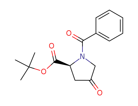 L-Proline, 1-benzoyl-4-oxo-, 1,1-dimethylethyl ester
