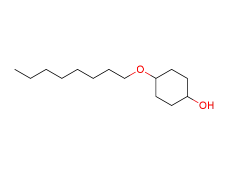 Molecular Structure of 123854-15-9 (4-n-Octyloxycyclohexanol)