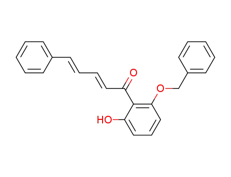 (2E,4E)-1-(2-Benzyloxy-6-hydroxy-phenyl)-5-phenyl-penta-2,4-dien-1-one