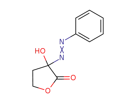 2(3H)-Furanone, dihydro-3-hydroxy-3-(phenylazo)-