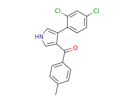 [4-(2,4-Dichloro-phenyl)-1H-pyrrol-3-yl]-p-tolyl-methanone