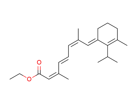 (2Z,4E,6Z)-ethyl 8-(2'-isopropyl-3'-methyl-2'-cyclohexen-1'-ylidene)-3,7-dimethyl-2,4,6-octatrienoate