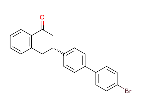 (R)-3-(4'-Bromo-biphenyl-4-yl)-3,4-dihydro-2H-naphthalen-1-one