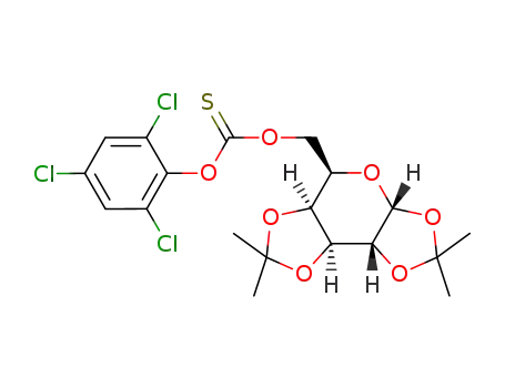 1,2:3,4-di-O-isopropylidene-D-galactopyranose-6-(2,4,6-trichlorophenyl)thionocarbonate